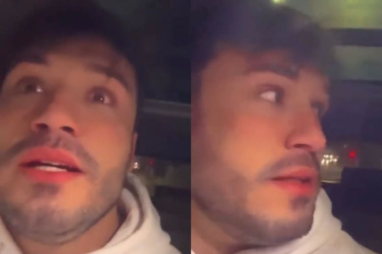 Lucas Viana reage à tentativa de assalto e se desespera ao ter carro atingido por tiro: “Misericórdia, Deus”