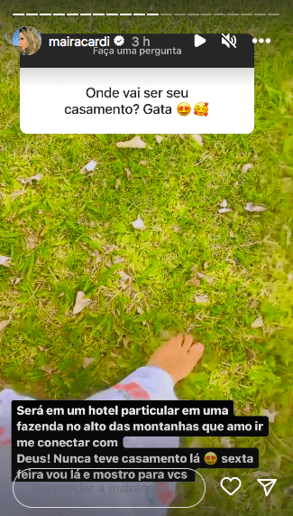 Maíra Cardi via Instagram Stories