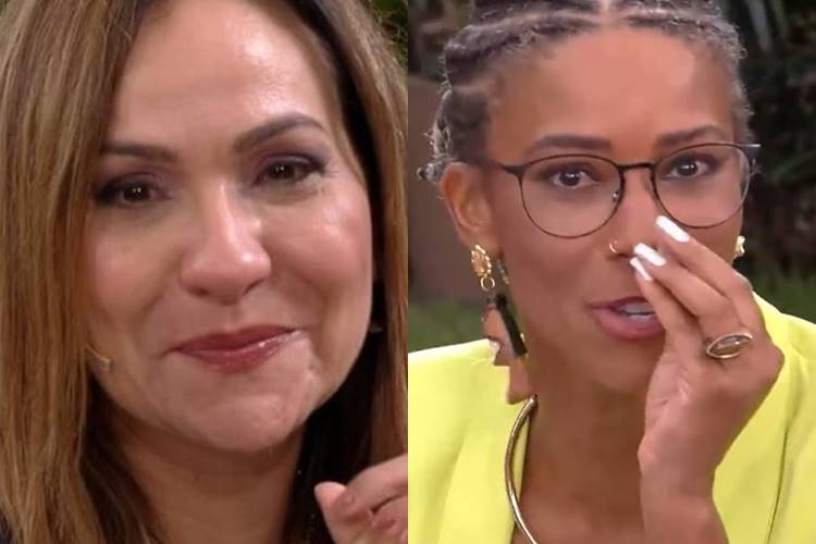 Maria Beltrão e Rita Batista vão às lágrimas ao vivo no ‘É De Casa’ e motivo emociona