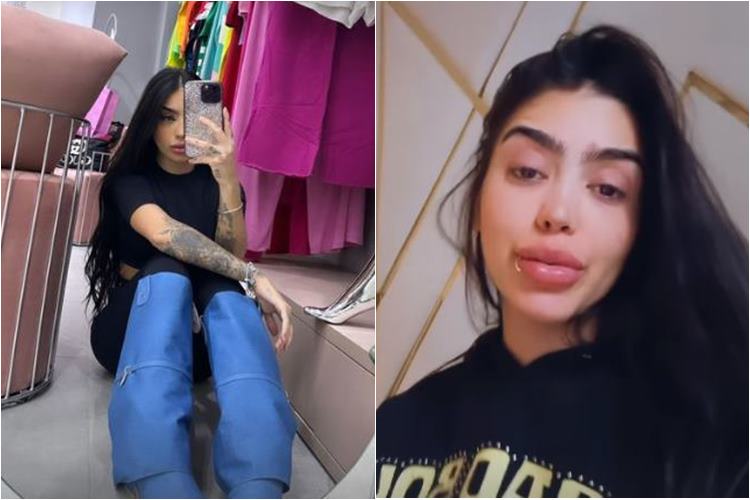 Grávida, MC Mirella bate a barriga e vai ao hospital: ”Doeu muito”