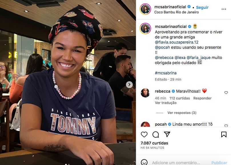 MC Sabrina via Instagram