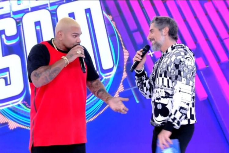 Naldo no 'Caldeirão'