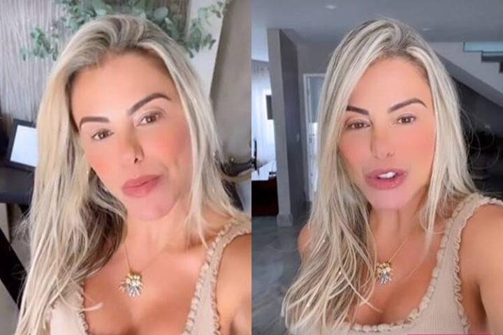 Poliana Rocha Poliana Rocha, esposa de Leonardo - Foto: Instagram