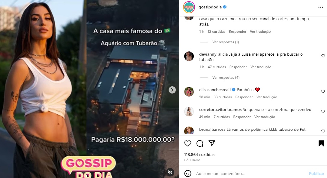 Postagem Bianca AndradE (Foto: Reprodução Instagram)