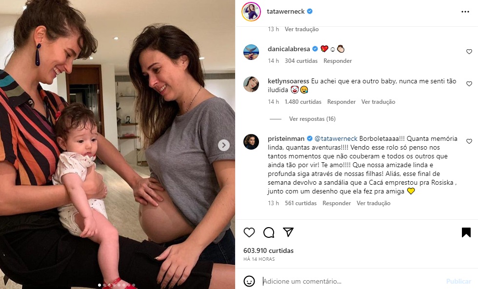 Postagem de Tata Werneck (Foto: Reprodução Instagram) Postagem de Tata Werneck (Foto: Reprodução Instagram)