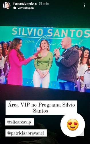 Repercussão Prêmio do Programa Sivio Santos