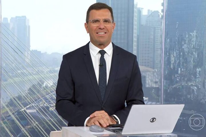 Rodrigo Bocardi no Bom Dia Brasil - Foto: TV Globo