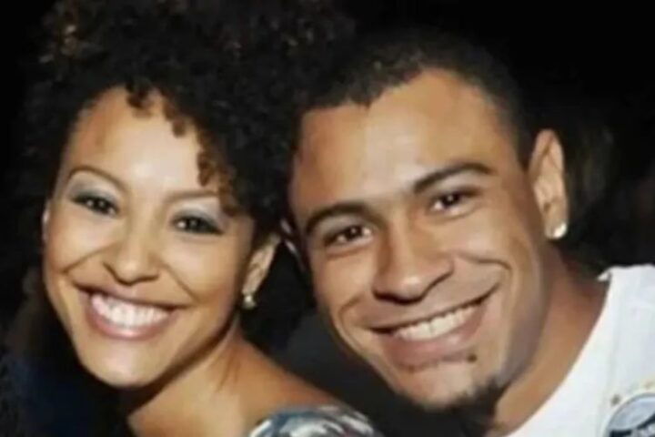 Sheron Menezzes e o irmão