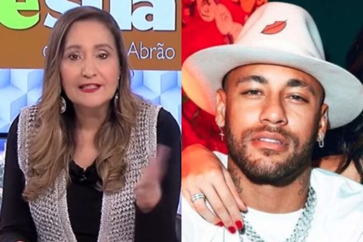 Sonia Abrão e Neymar
