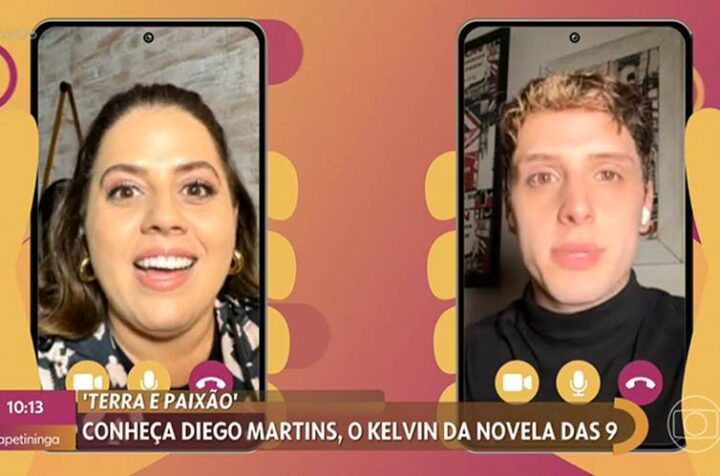 Tati e Diego no Encontro