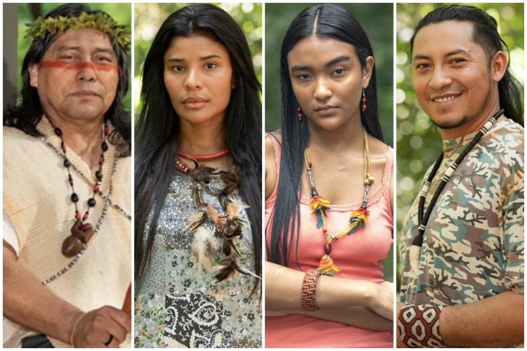 Terra e Paixão - Daniel Munduruku, Suyane Moreira,Rafaela Cocal e Mapu Huni Kui - João Miguel Junior e Manuella Mello - Globo