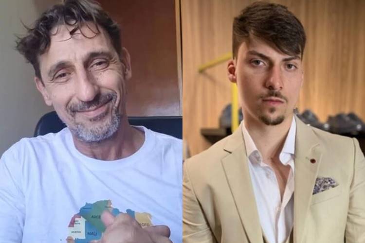 Tuca Andrada e Renan Bolsonaro