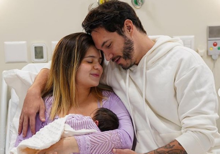 Viih Tube com a filha e Eliezer - Instagram