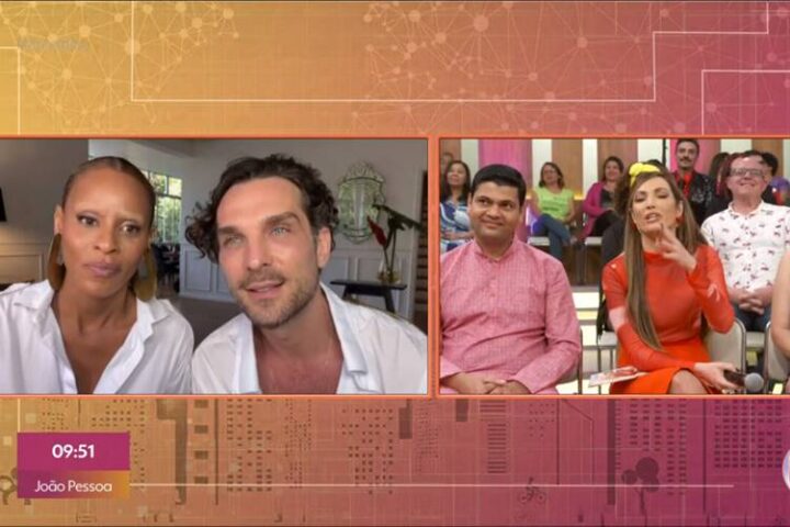 Aline Wirley, Igor Rickli e Patrícia Poeta