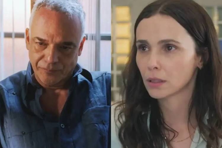 Terra e Paixão: Andrade tem crise de ciúmes e agride Lucinda