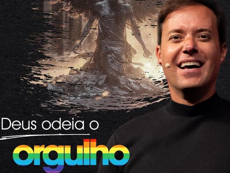 André Valadão faz discurso anti-LGBT: ”Deus odeia o orgulho”