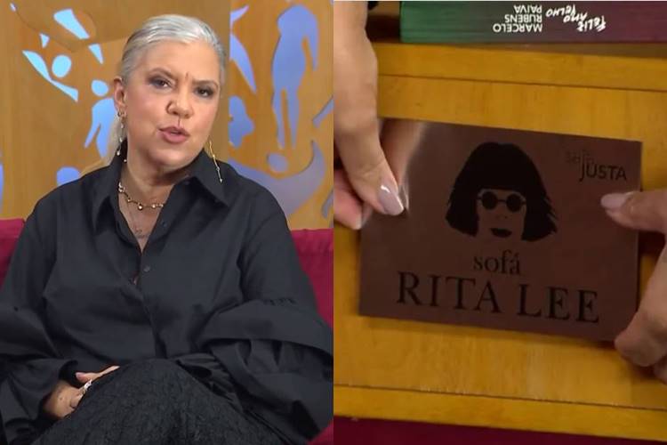Astrid Fontenelle expõe homenagem do ‘Saia Justa’ para Rita Lee: “estrela maior”