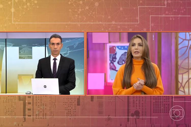 César Tralli entra ao vivo no ‘Encontro’ e atualiza informações de terremoto em São Paulo