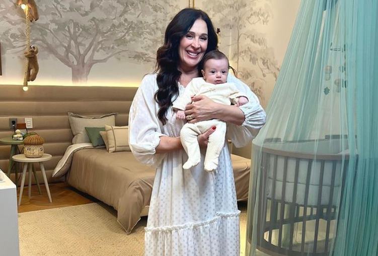 Claudia Raia mostra o quarto do filho Luca: ”muito amor”
