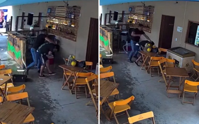 Dhomini - reprodução imagens de camera de segurança g1