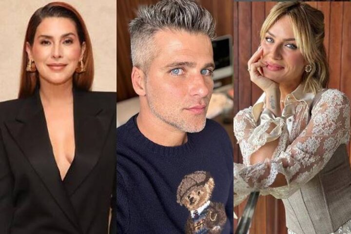 Fernanda Paes Leme, Bruno Gagliasso e Gio Ewbank