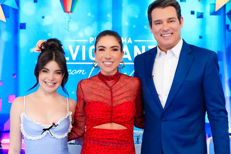 ‘Programa Silvio Santos’ recebe Celso Portiolli e Gkay no ‘Jogo das 3 Pistas’ deste domingo