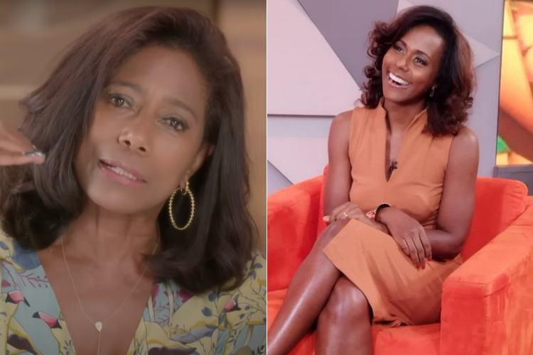 Maju Coutinho surge com novo visual e fãs comparam: ”a cara da Glória Maria”