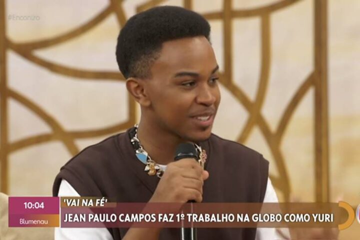 Jean Paulo Campos no Encontro - Foto: TV Globo