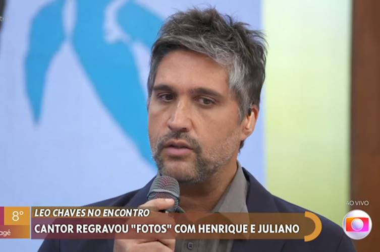 Ao vivo no ‘Encontro’, Leo Chaves fala sobre a carreira solo e desafio que enfrentou