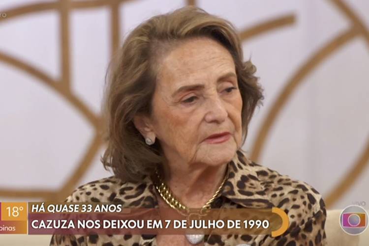 No ‘Encontro’, Lucinha Araújo, mãe de Cazuza, comenta legado do filho: “me deu muito orgulho”