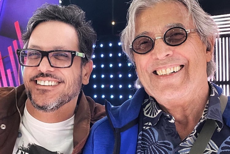 Lucio Mauro Filho e Ivan Lins ( Foto: Reprodução Instagram)