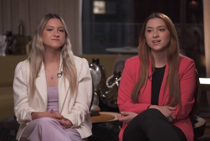 Marina e Sofia Liberato, filhas de Gugu Marina e Sofia Liberato, filhas de Gugu