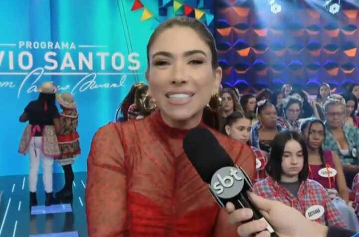Patrícia Abravanel Patrícia Abravanel no Fofocalizando ao vivo - Foto: SBT