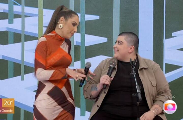 Patrícia Poeta e Ana Vilela no Encontro