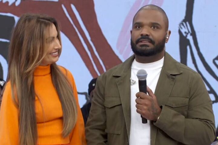 Patrícia Poeta e Arlindinho - Foto: TV Globo/Encontro
