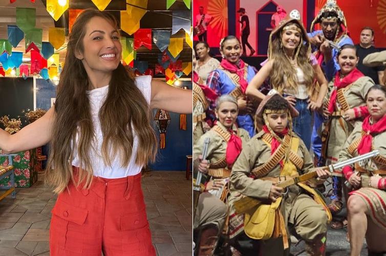 Tietada, Patrícia Poeta distribui amor aos fãs no São João da Paraíba