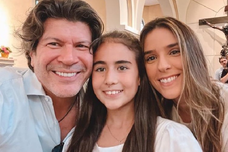 Paulo Ricardo e família (Foto: Reprodução Instagram)