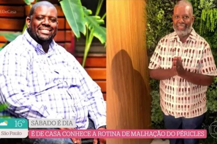 Cantor Péricles no 'É De Casa' - Foto: TV Globo