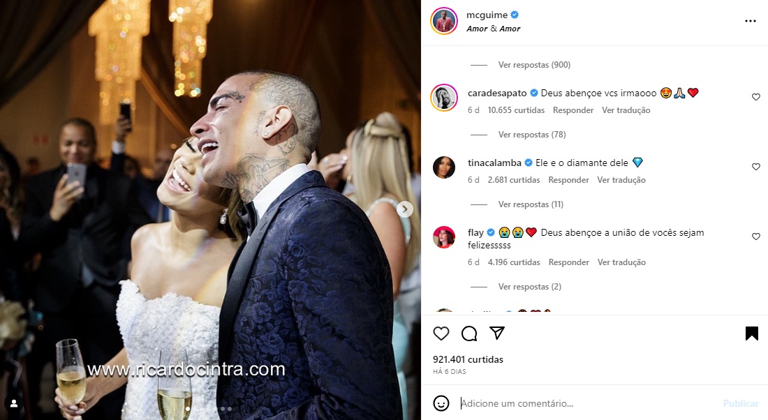 Postagem Guime e Lexa (Foto: Reprodução Instagram)