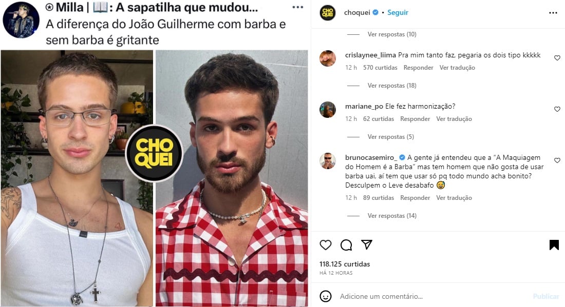 Postagem João Guilherme (Foto: Reprodução Instagram)