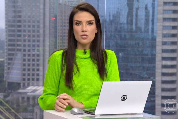 Sabina Simonato choca ao anunciar ao vivo no ‘Bom Dia Brasil’ terremoto em São Paulo