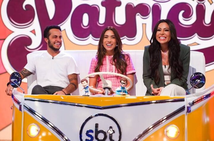 Thammy Miranda, Patrícia Abravanel e Andressa - Foto: Gabriel Cardoso/SBT