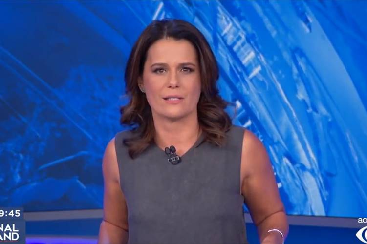 Adriana Araújo passa mal na bancada do Jornal da Band e é substituída às pressas por Paloma Tocci