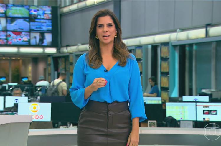 Sucesso da GloboNews, Camila Bomfim estreia como âncora do ‘JH’