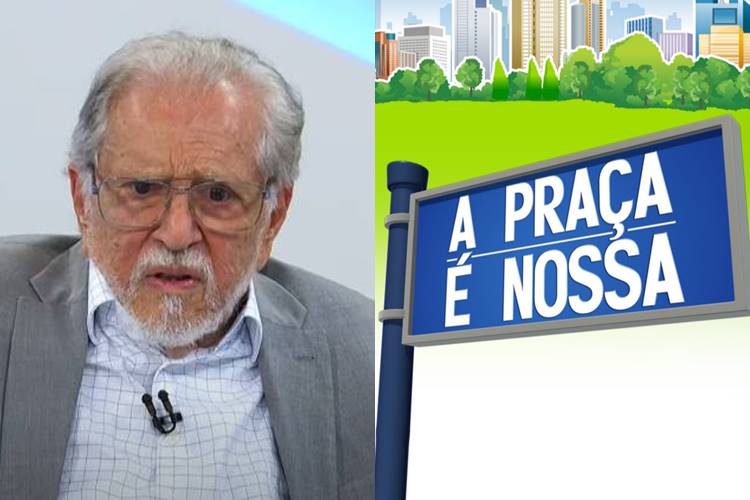 Carlos Alberto de Nóbrega volta a reclamar do horário de ‘A Praça É Nossa’ no SBT