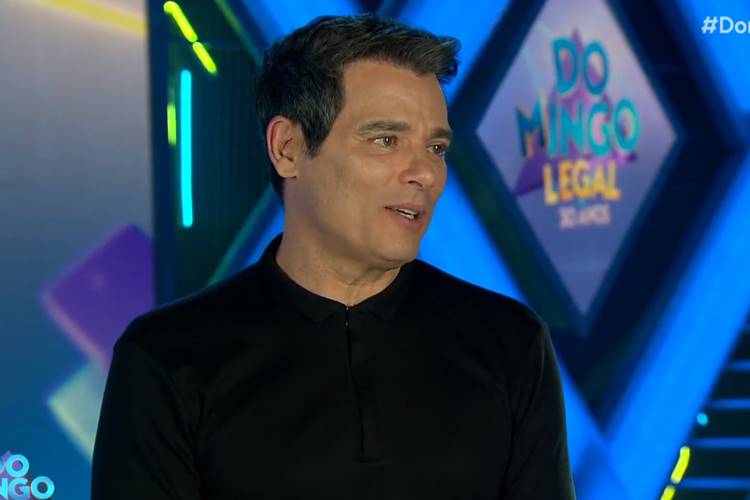Celso Portiolli se emociona ao falar sobre Gugu e estreia no ‘Domingo Legal’