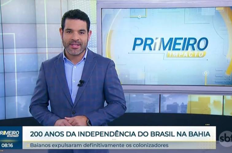 SBT estreia novidade no ‘Primeiro Impacto’ e surpreende a web: “só faltou o cenário”