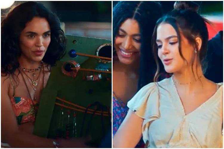Giovana Cordeiro e Mel Maia crossover - Reprodução Globo