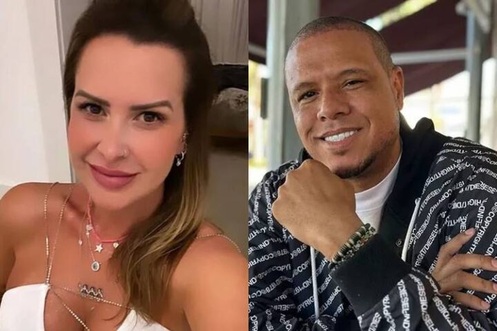 Juliana Paradela e Luis Fabiano Juliana Paradela e Luis Fabiano