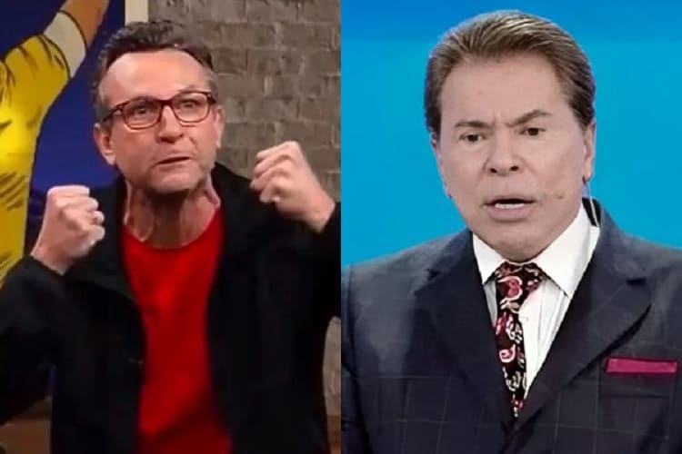 Neto e Silvio Santos